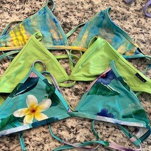 Jolyn Clothing Triangle Bikini Top